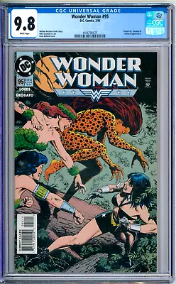 Buy Wonder Woman 95 CGC Graded 9.8 NM/MT Bolland DC Comics 1995 • 77.62£