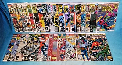 Buy Spectacular Spider-Man #2 - 225 & Web Of Spider-Man 1 - 90 + More - 29 Book Lot • 124.25£