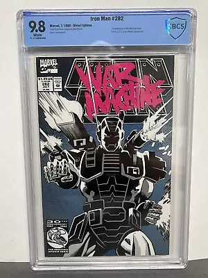 Buy Iron Man 282 CBCS 9.8 White - 1st War Machine • 178.62£