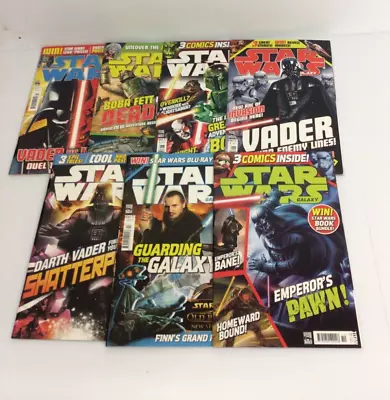Buy Star Wars Comic/Magazine Collection X7 (LOT 1) - Good Condition (A5) • 5£