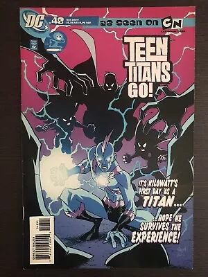 Buy Teen Titans Go #48 First Printing 2008 DC Comic Book Kilowatt! • 41.90£