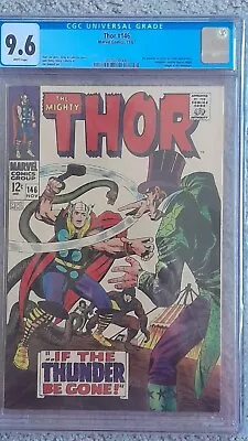 Buy Thor #146 CGC 9.6 White Pages ! Top 11% Of Universal Grade. • 353.36£