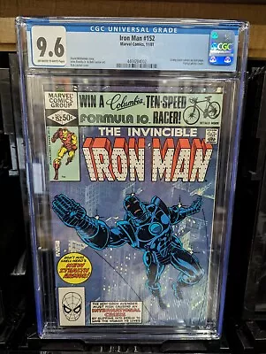 Buy Iron Man #152 1981 Marvel Comics CGC 9.6 NM+ 10312 • 96.45£