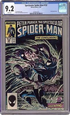 Buy Spectacular Spider-Man Peter Parker #132D CGC 9.2 1987 4439432019 • 41.94£