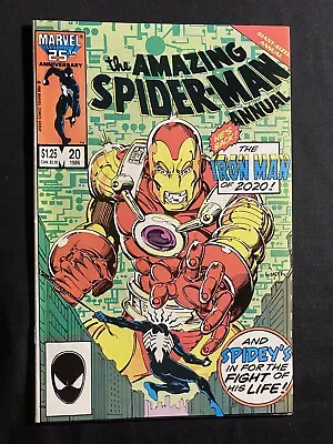 Buy Amazing Spider-Man Annual #20 (1986 Marvel) Key 1st Cover App Iron Man 2020 • 4.67£
