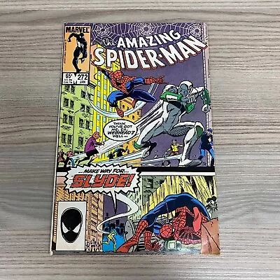 Buy The Amazing Spider-man Slyde Villain Issue 272 1985 Marvel Comics Comic Book • 8.95£