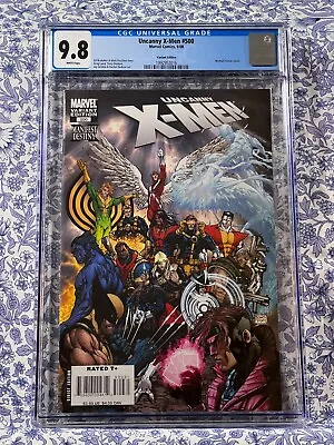 Buy UNCANNY X-MEN #500 CGC 9.8 WP Michael Turner 1:30 Limited Ratio Variant HTF HOT • 310.60£