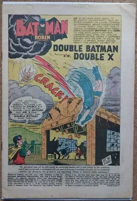 Buy Detective Comics #316 (1963) Coverless   Double Batman Vs. Double X!  • 10£