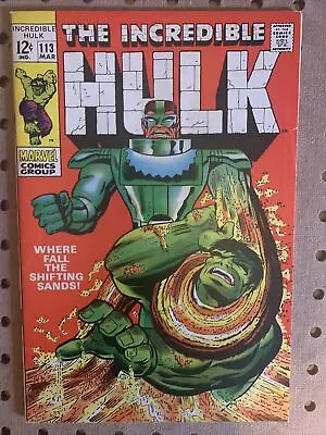 Buy INCREDIBLE HULK #113 Sandman Appearance! • 30.29£