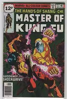 Buy Marvel Comics : Master Of Kung Fu #72 Dec 31, 1978 • 20£