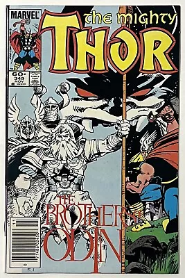 Buy Thor #349 - Marvel Comics 1984 - VF/NM - Origin Of The Odin Force • 3.07£