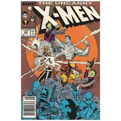 Buy Uncanny X-Men #229 Newsstand  - 1981 Series Marvel Comics VF+ [r; • 10.66£