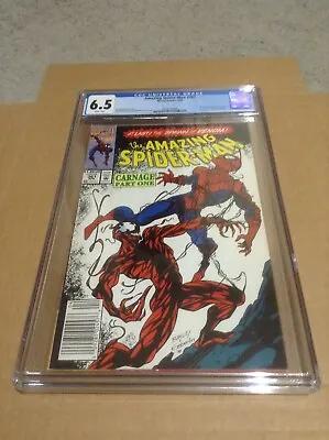 Buy The Amazing Spider-man #361 Cgc 6.5 4029196006 1rst Full Appearance Of Carnage • 38.83£