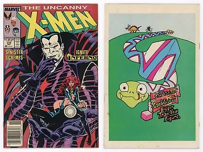 Buy Uncanny X-Men #239 FN 6.0 NEWSSTAND 1st Mister Sinister Cover 2nd Full App 1988 • 19.41£