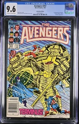 Buy Avengers #257 1985 Marvel Cgc 9.6 1st Nebula John Buscema Newsstand • 78.62£