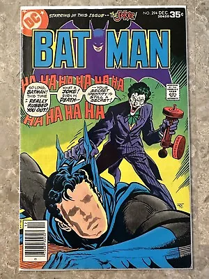 Buy Batman #294 FN+ (DC Comics 1977) • 20.19£