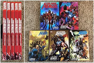 Buy New Avengers Brian Bendis Complete Collection TPB Set 1 2 3 4 5 Marvel 64 Finale • 116.48£