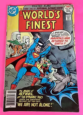 Buy DC Comics - WORLDS FINEST No. 243- 1976 • 2.32£