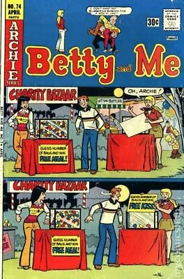 Buy Betty And Me #74 VG 1976 Stock Image Low Grade • 2.64£