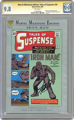 Buy Marvel Milestone Edition Tales Of Suspense #39D CGC 9.8 SS Lee 1994 1176990008 • 1,048.42£