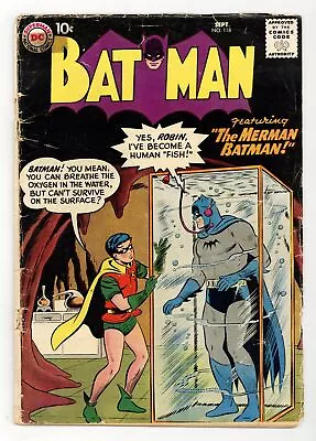 Buy Batman #118 GD 2.0 1958 • 69.89£
