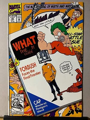Buy What The-?! #18 Marvel Comics May 1992 • 1.94£