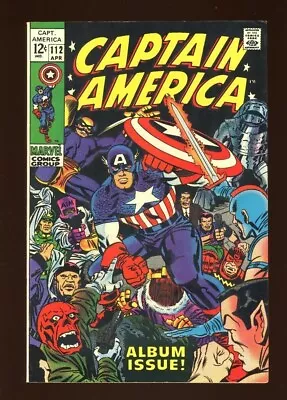 Buy Captain America 112 VF+ 8.5 High Definition Scans *b18 • 116.49£