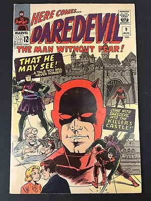 Buy Daredevil #9 1st Appearance Of The Organizer 1st Marvel Pop Art Production Logo • 46.60£