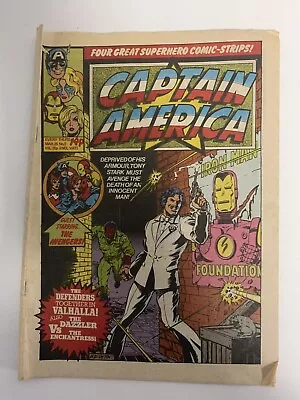 Buy UK Marvel Captain America No# 5 1981 • 0.99£