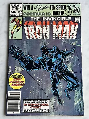 Buy Iron Man #152 VF 8.0 - Buy 3 For FREE Shipping! (Marvel, 1981) • 4.66£