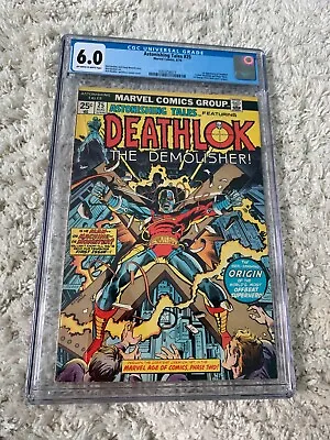 Buy Vintage 1974 Astonishing Tales #25 Comic Book Cgc 6.0 (1st App Of Deathlok) • 108.73£