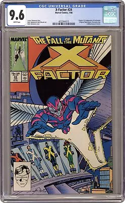 Buy X-Factor #24D CGC 9.6 1988 4022944015 1st Full App. Archangel • 120.37£