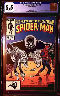 Buy Spectacular Spider-Man 98 CGC 5.5 1st Spot • 38.82£