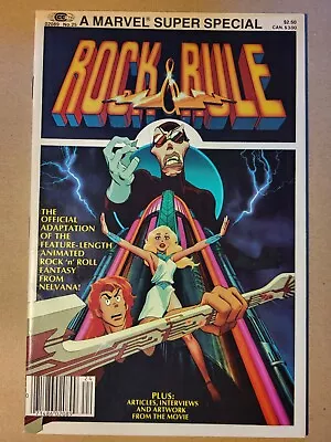 Buy Marvel Super Special ROCK And RULE #25  MARVEL COMICS 1983. • 14.99£