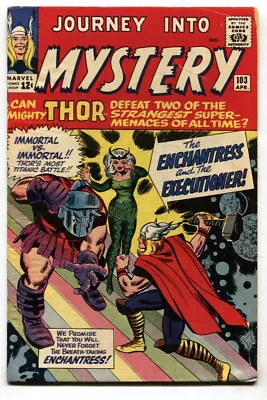 Buy Journey Into Mystery #103  1964 - Marvel  -VG+ - Comic Book • 326.18£