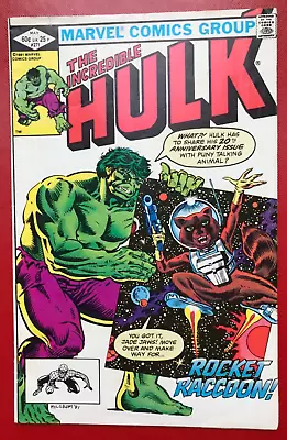 Buy Incredible Hulk 271, 1ST Marvel Universe APP Rocket Raccoon Marvel, 1982, VFN • 80£