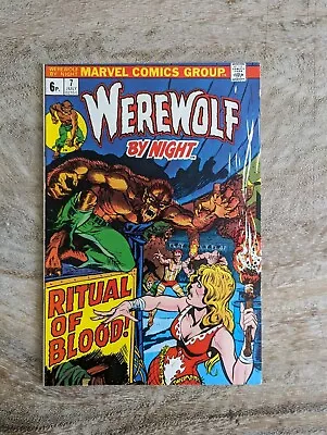 Buy Werewolf By Night #7 MARVEL Volume 1 1973 • 10.99£