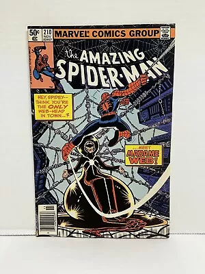 Buy Amazing Spider-Man 210 1980 1st Appearance Madame Web Key Marvel Comics • 33.39£