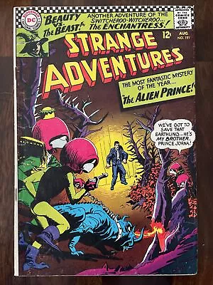 Buy Strange Adventures #191 VG 1966 2nd Appearance Of The Enchantress DC • 10.09£