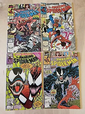 Buy The Amazing Spider-Man Comics Lot 331,332,340,363 • 15.53£