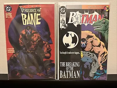 Buy Batman: Vengeance Of Bane #1 2nd Print And Batman 497 • 46.59£