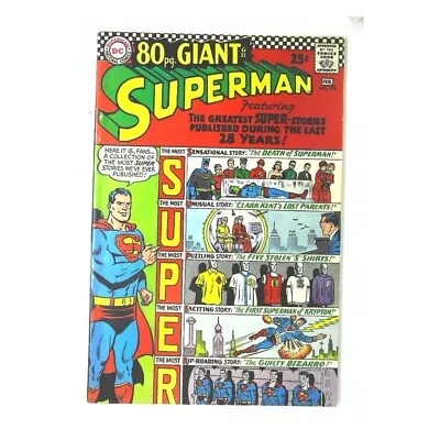 Buy Superman #193  - 1939 Series DC Comics VF Minus Full Description Below [q% • 56.46£