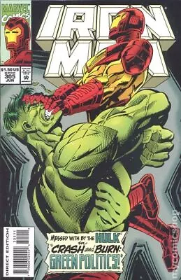Buy Iron Man #305 FN 1994 Stock Image 1st Full App. Hulkbuster Armor • 8.95£