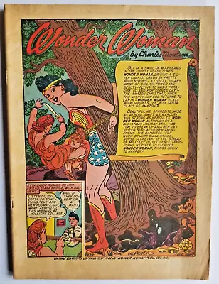 Buy Wonder Woman #3 Pr 0.5 Dc 1943 Coverless But Otherwise Complete Full Page Ad For • 1,735.25£