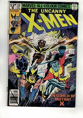 Buy Uncanny X-Men #126 - 1st Full Mutant X -Bronze Age Key Claremont Byrne • 25£