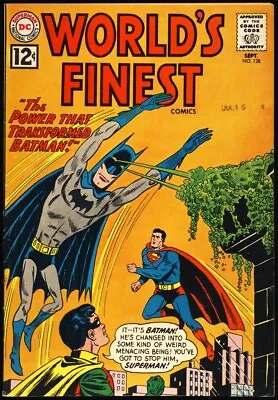 Buy WORLD'S FINEST COMICS #128 1962 FN/VF BATMAN Superman GREEN ARROW Aquaman   • 38.89£