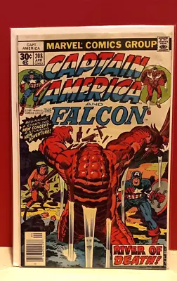 Buy Captain America 208 - Marvel Comics Key - First Cameo Appearance Of Arnim Zola • 7.77£