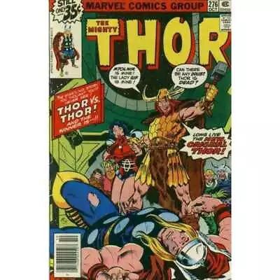 Buy Thor #276  - 1966 Series Marvel Comics VF Minus Full Description Below [w~ • 7.70£