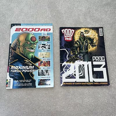Buy 2 X 2000 AD Comic - PROG 2013 & 2001 Year End Specials • 8.95£
