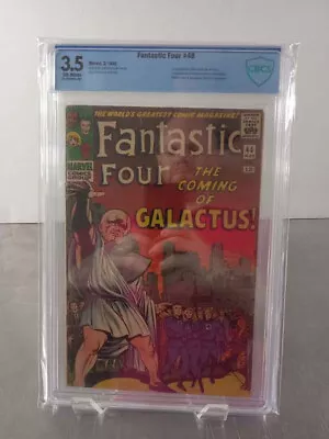 Buy Fantastic Four #48 CBCS - 3.5 Off White 1st Silver Surfer & 1st Galactus Cameo! • 737.78£